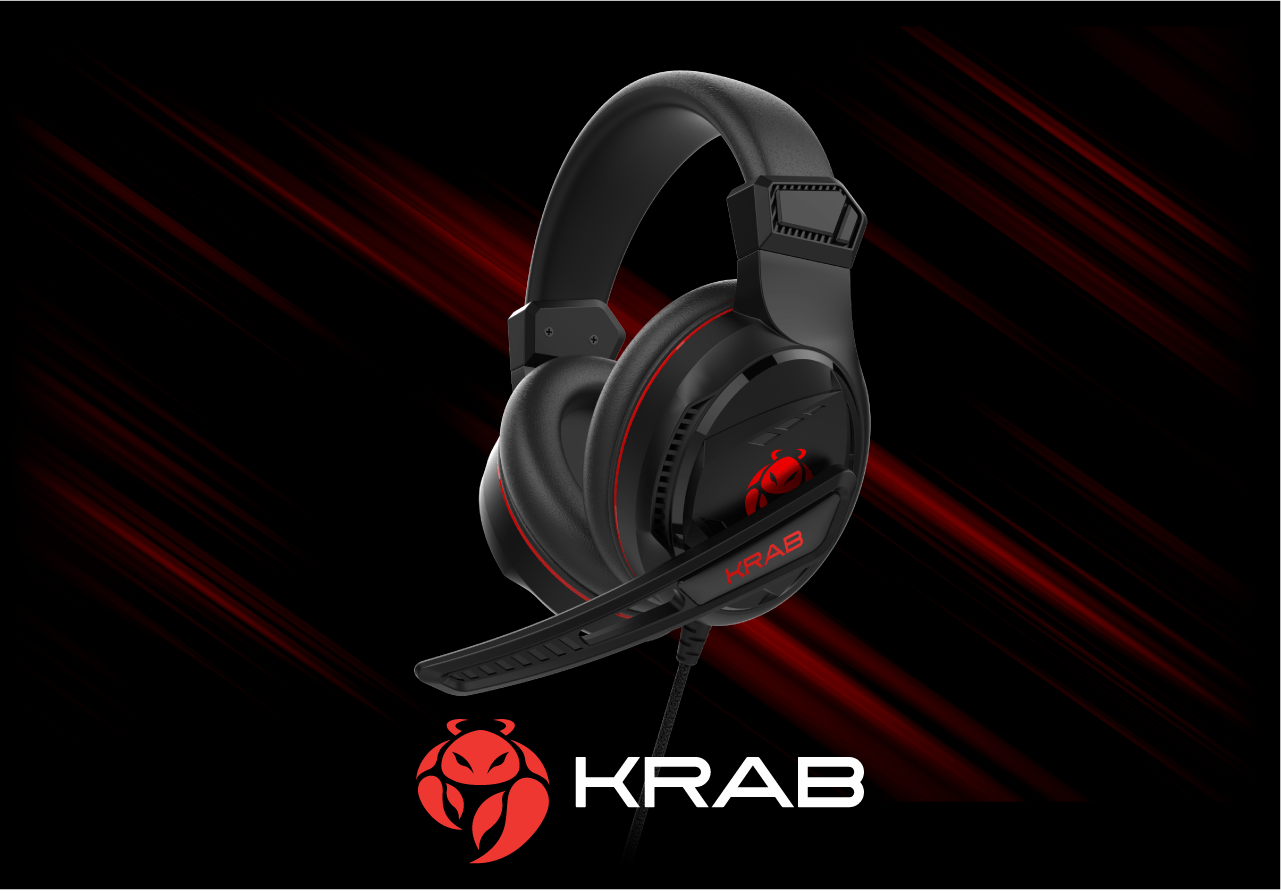 KRAB KBGH10 SPIDER Gaming Headset Main Hero